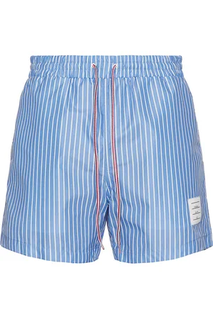 Thom Browne Pinstripe Swim Short in - Blue. Size 1 (also in 2, 3, 4).