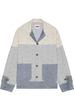 HARAGO Jamdani Quilted Jacket in - . Size L (also in M).
