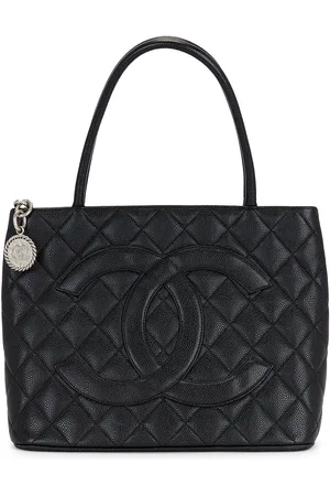 CHANEL Caviar Medallion Tote Bag in - . Size all.