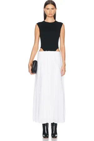 GABRIELA HEARST Mina Dress in - Black. Size 42 (also in ).