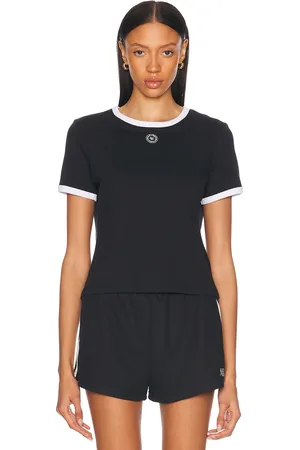 Sporty & Rich Ringer Tee in - . Size L (also in XS, S, M, XL).