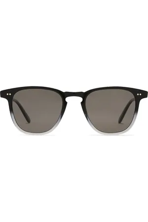 GARRETT LEIGHT Brooks Sun in Graphite Fade & Semi-flat Pure Grey Polar - Black. Size all.