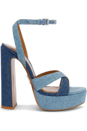 Retrofete Melodia Platform Heel in - Blue. Size 37 (also in 38, 39, 40, 41).