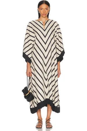 By Malene Birger Cicine Dress in - Cream,Black. Size 34 (also in 36, 38, 40, 42).