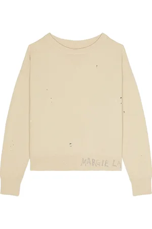 Maison Margiela Sweatshirt in - Cream. Size L (also in M, XL).