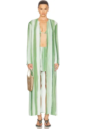 Cult Gaia Mendel Duster in - Green. Size L (also in XS, S, M).