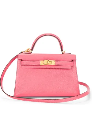 Hermès Chevre Kelly 20 Handbag in - Pink. Size all.
