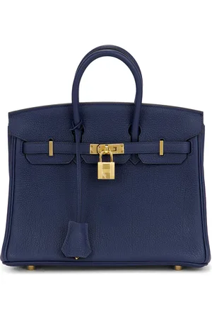 Hermès Togo Birkin 25 Handbag in - Navy. Size all.