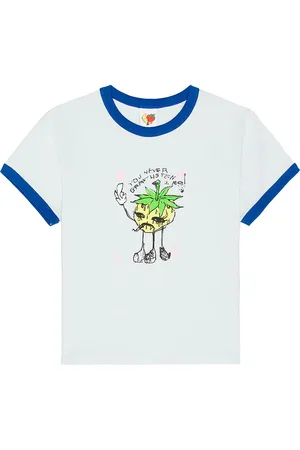 Sky High Farm Eri Print Baby Tee in - . Size L (also in M, S, XL/1X).
