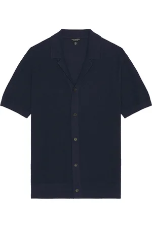 CLUB MONACO Boucle Camp Collar Shirt in - . Size L (also in S, M, XL/1X).