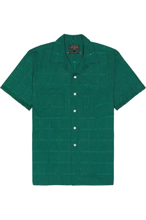 Beams Open Collar Tw Mesh in - . Size M (also in ).