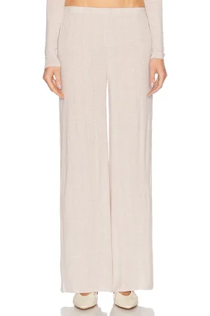 NEGATIVE UNDERWEAR Whipped Track Pant in - Beige. Size L (also in XS, S, M, XL/1X).