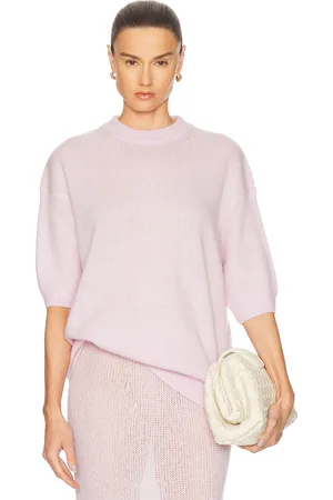 Lisa Yang Siv Sweater in - Pink. Size 0 (also in 1, 2).
