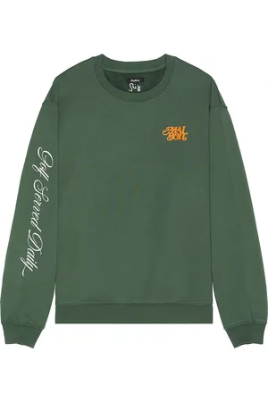 Malbon Golf X REVOLVE Golf Served Daily Sweatshirt in - Green. Size L (also in M, S, XL/1X).
