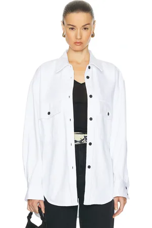 Khaite Mahmet Denim Top in - . Size XS (also in ).
