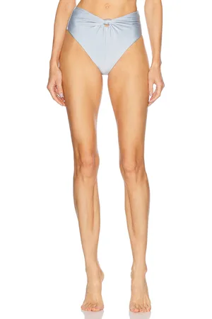 Cult Gaia Oswin Bikini Bottom in - Baby Blue. Size L (also in XS, S, M).