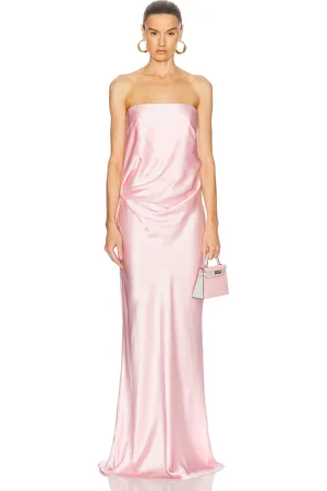 The Sei Draped Strapless Gown in - Pink. Size 0 (also in 2, 4, 6).