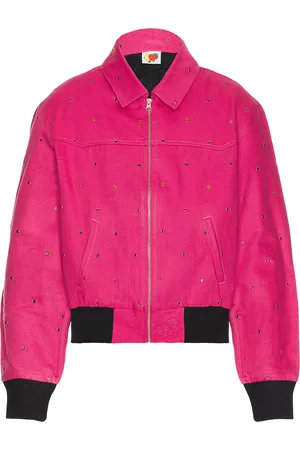 Sky High Farm Studded Work Jacket Woven in - Rose. Size L (also in S).
