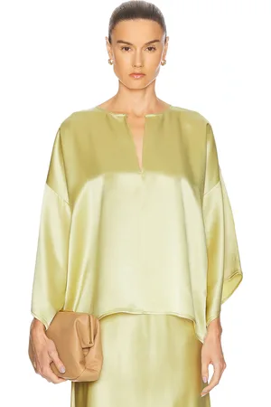 By Malene Birger Cice Top in - Yellow. Size 34 (also in 36, 38, 40, 42).
