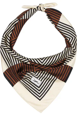 Saint Laurent Optical Square Scarf in - Ivory. Size all.