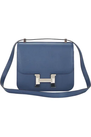 Hermès Epsom Constance 24 Shoulder Bag in - Royal. Size all.