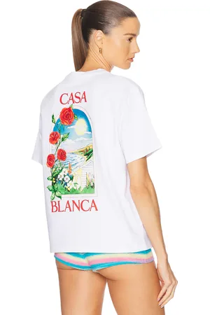 Casablanca T-shirt in - White. Size L (also in XS, S, M).