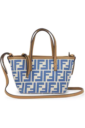 Fendi FF Roll Mini Shopping Tote Bag in - . Size all.