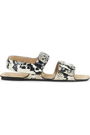 Khaite Boden Flat Sandal in - Neutral. Size 36.5 (also in 37, 37.5, 38, 39.5, 41).