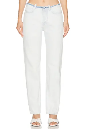 Balenciaga Cut Off Straight Leg in - Denim-Light. Size S (also in ).