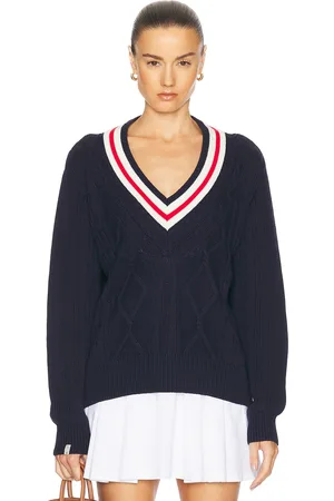 The Upside Renshaw Josette V Neck Sweater in - . Size L (also in XS, S, M).