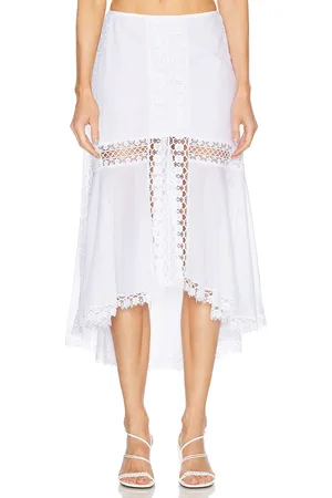 CHARO RUIZ IBIZA Clair Midi Skirt in - . Size L (also in XS, S, M).