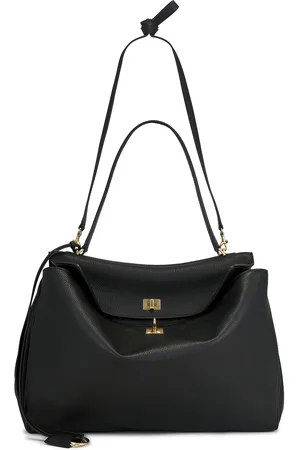 Balenciaga Rodeo Large Top Handle Grained Leather Bag in - . Size all.