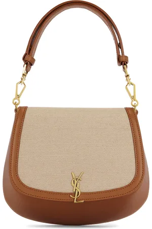 Saint Laurent Top Handle Bag in - Taupe. Size all.