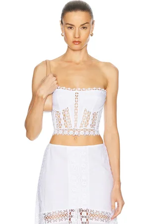 CHARO RUIZ IBIZA Azal Bustier Top in - . Size L (also in XS, S).