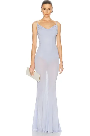 ALEXANDRE VAUTHIER Sleeveless Maxi Dress in - Lavender. Size 34 (also in 36, 38, 40, 42, 44).