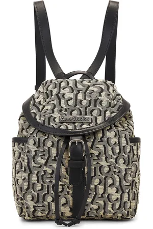 Acne Studios Mini Monogram Backpack in - Nude. Size all.