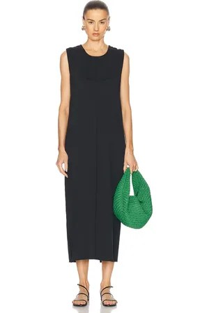 Khaite Hal Dress in - Black. Size L (also in M, S, XS).