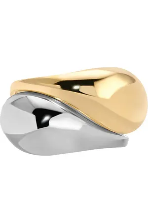 mega The Dome Pinky Stack in - Metallic Gold. Size 6 (also in 7).