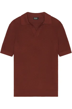 Ermenegildo Zegna Premium Cotton Stitch Polo in - . Size 46 (also in ).