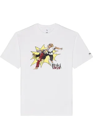 PUMA X Aries Graphic Tee in - White. Size L (also in M, S, XL).