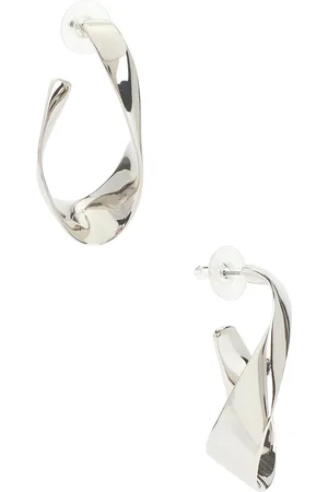 Isabel Marant Hoop Earrings in - Metallic . Size all.