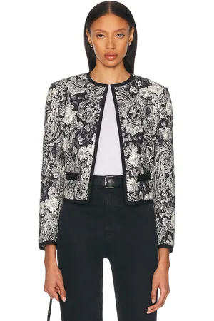 NILI LOTAN Bono Jacket in - Navy. Size S (also in ).