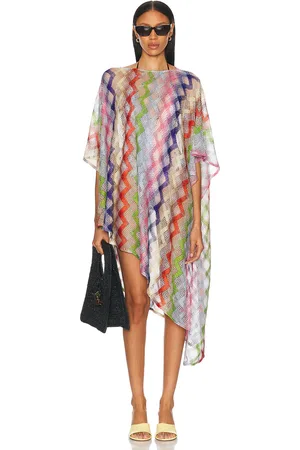 Missoni Long Cover Up Top in - Cream,Green. Size L (also in M).