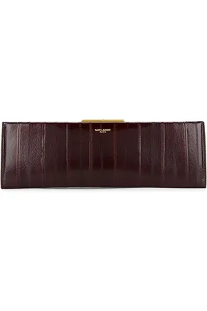 Saint Laurent Large Midnight Clutch in - Brown. Size all.