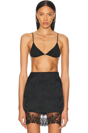 Saint Laurent Triangle Bra in - Black. Size L (also in M, S, XL, XS).