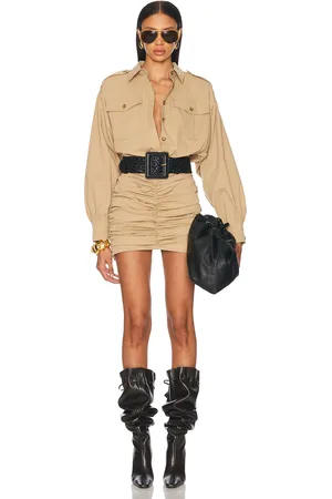RONNY KOBO Alphonse Dress in - Nude. Size L (also in M, S, XS).
