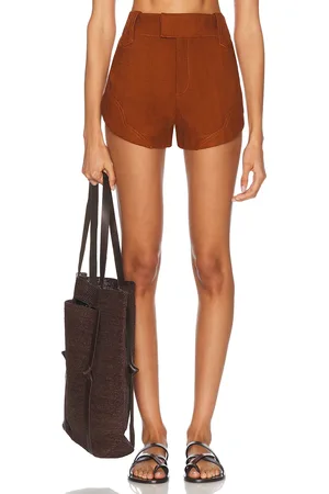 JOHANNA ORTIZ City Amulet Short in - Cognac. Size 6 (also in 8).