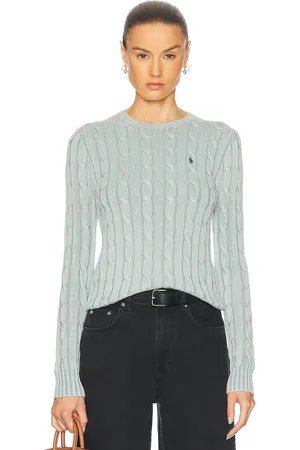 Ralph Lauren Julianna Pullover Sweater in - Mint. Size L (also in M, S, XL, XS).