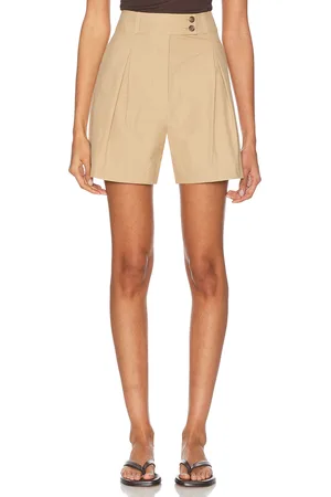 Jenni Kayne Newport Short in - Beige. Size 0 (also in 2, 4, 6, 8).