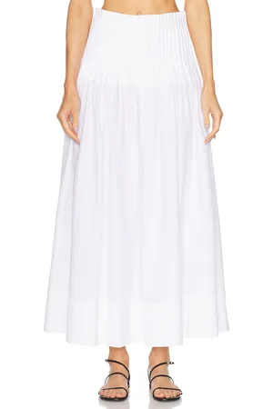 Dagmar Poplin Maxi Skirt in - . Size 32 (also in 34, 36, 38, 40).